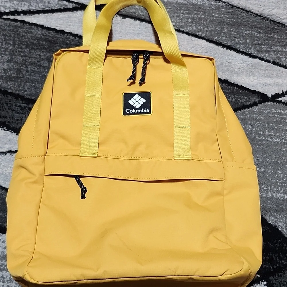 COLUMBIA TREK 18L MUSTARD-YELLOW UNISEX ONE-SIZE BACKPACK